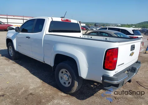 2017 Chevrolet Colorado Wt из США, поврежденный, VIN 1GCHSBEAXH1260387